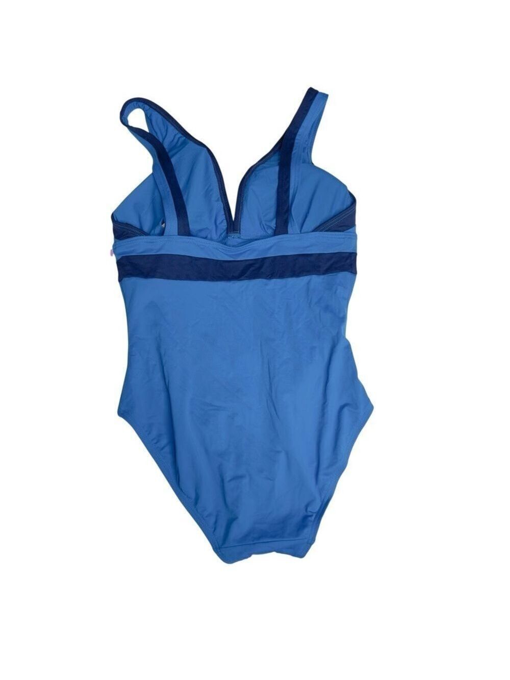 DKNY Blue One-Piece Swimsuit Size‎ 10 NWT - Picture 4 of 5